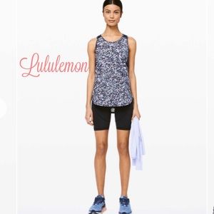 Lululemon Sculpt Tank II In Floral Spritz Multi Size 6